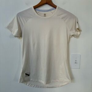Tracksmith Short Sleeve Twilight Tee in Ivory